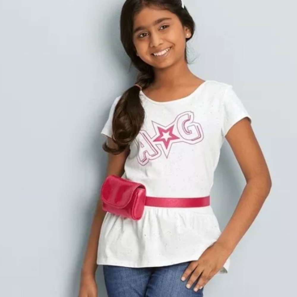 American Girl  Star Belted bag wallet for girls size M